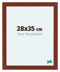 Como MDF Cornice 28x35cm Ciliegie Davanti Dimensione | Yourdecoration.it