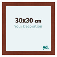 Como MDF Cornice 30x30cm Ciliegie Davanti Dimensione | Yourdecoration.it