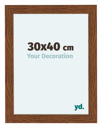 Como MDF Cornice 30x40cm Quercia Rustico Davanti Dimensione | Yourdecoration.it