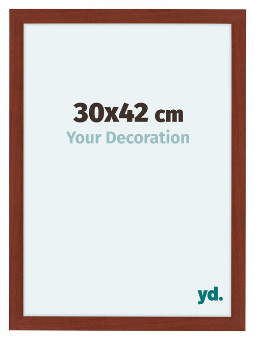 Como MDF Cornice 30x42cm Ciliegie Davanti Dimensione | Yourdecoration.it