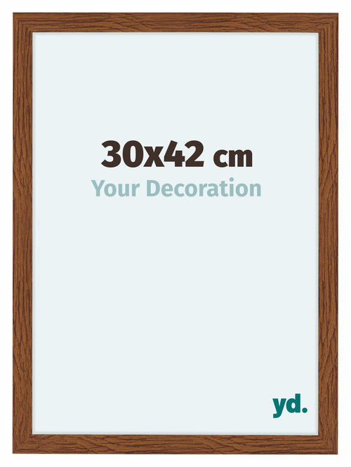 Como MDF Cornice 30x42cm Quercia Rustico Davanti Dimensione | Yourdecoration.it