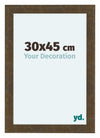Como MDF Cornice 30x45cm Oro Antico Davanti Dimensione | Yourdecoration.it