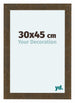 Como MDF Cornice 30x45cm Oro Antico Davanti Dimensione | Yourdecoration.it