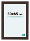 Como MDF Cornice 30x45cm Quercia Scura Davanti Dimensione | Yourdecoration.it