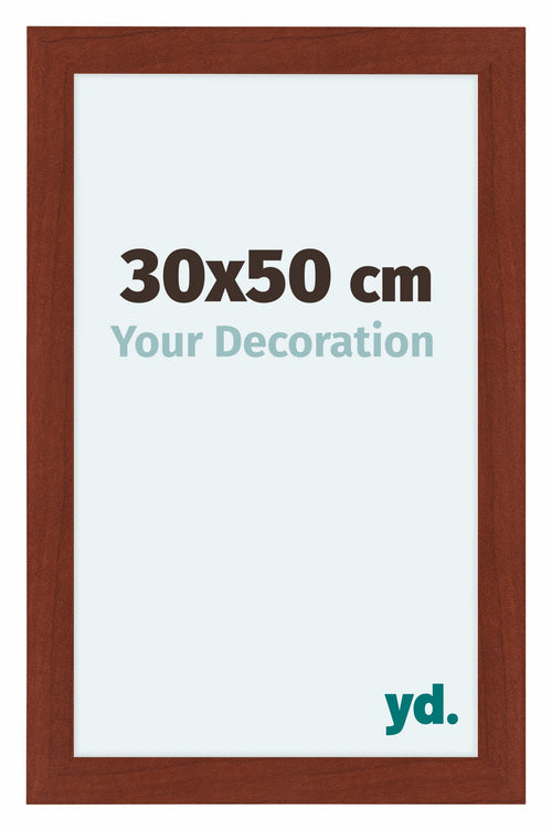 Como MDF Cornice 30x50cm Ciliegie Davanti Dimensione | Yourdecoration.it