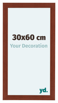 Como MDF Cornice 30x60cm Ciliegie Davanti Dimensione | Yourdecoration.it
