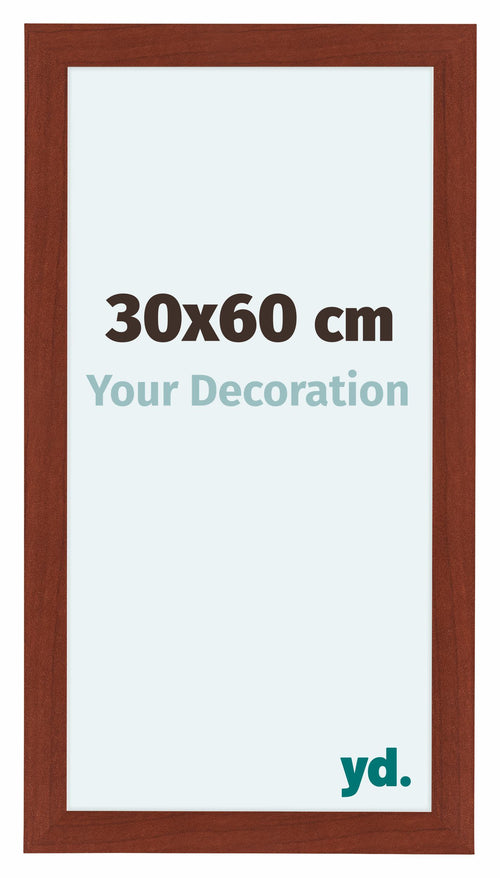 Como MDF Cornice 30x60cm Ciliegie Davanti Dimensione | Yourdecoration.it