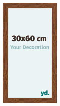 Como MDF Cornice 30x60cm Quercia Rustico Davanti Dimensione | Yourdecoration.it