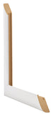 Como MDF Cornice 33x98cm Bianco Lucente Intersezione | Yourdecoration.it