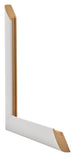 Como MDF Cornice 33x98cm Bianco Opaco Intersezione | Yourdecoration.it
