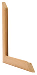 Como MDF Cornice 33x98cm Faggio Intersezione | Yourdecoration.it