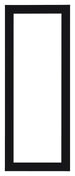 Como MDF Cornice 33x98cm Nero Lucente Davanti | Yourdecoration.it