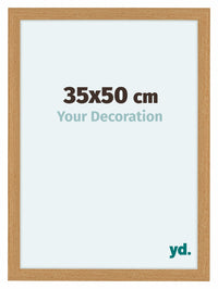 Como MDF Cornice 35x50cm Faggio Davanti Dimensione | Yourdecoration.it