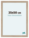 Como MDF Cornice 35x50cm Quercia Chiaro Davanti Dimensione | Yourdecoration.it