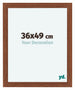 Como MDF Cornice 36x49cm Noce Davanti Dimensione | Yourdecoration.it