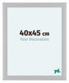 Como MDF Cornice 40x45cm Bianco Lucente Davanti Dimensione | Yourdecoration.it