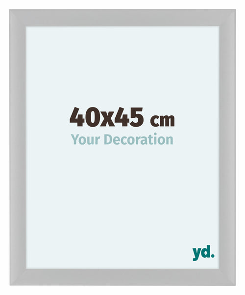 Como MDF Cornice 40x45cm Bianco Lucente Davanti Dimensione | Yourdecoration.it