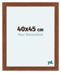 Como MDF Cornice 40x45cm Noce Davanti Dimensione | Yourdecoration.it