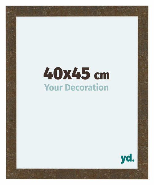 Como MDF Cornice 40x45cm Oro Antico Davanti Dimensione | Yourdecoration.it