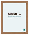 Como MDF Cornice 40x50cm Noce Chiaro Davanti Dimensione | Yourdecoration.it