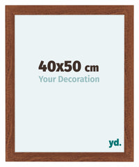 Como MDF Cornice 40x50cm Noce Davanti Dimensione | Yourdecoration.it
