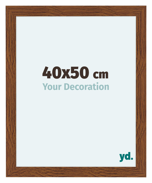 Como MDF Cornice 40x50cm Quercia Rustico Davanti Dimensione | Yourdecoration.it