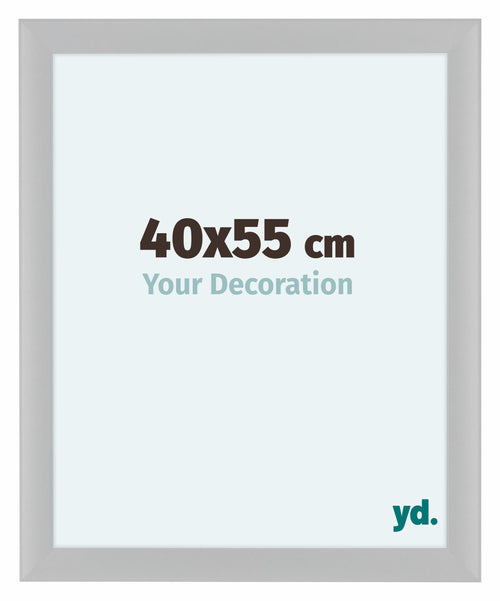 Como MDF Cornice 40x55cm Bianco Lucente Davanti Dimensione | Yourdecoration.it