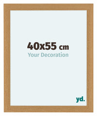 Como MDF Cornice 40x55cm Faggio Davanti Dimensione | Yourdecoration.it