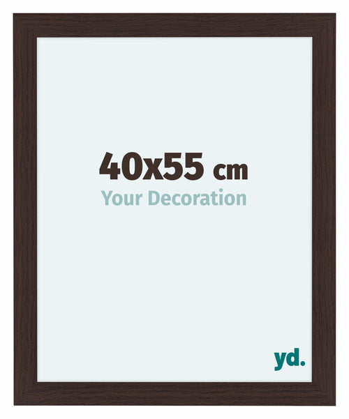 Como MDF Cornice 40x55cm Quercia Scura Davanti Dimensione | Yourdecoration.it