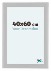 Como MDF Cornice 40x60cm Bianco Lucente Davanti Dimensione | Yourdecoration.it