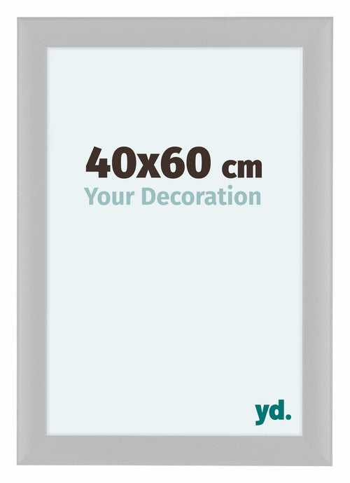 Como MDF Cornice 40x60cm Bianco Lucente Davanti Dimensione | Yourdecoration.it