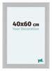 Como MDF Cornice 40x60cm Bianco Lucente Davanti Dimensione | Yourdecoration.it