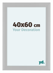 Como MDF Cornice 40x60cm Bianco Opaco Davanti Dimensione | Yourdecoration.it