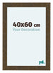 Como MDF Cornice 40x60cm Oro Antico Davanti Dimensione | Yourdecoration.it