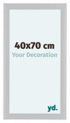 Como MDF Cornice 40x70cm Bianco Lucente Davanti Dimensione | Yourdecoration.it