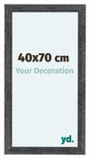 Como MDF Cornice 40x70cm Grigio Spazzato Davanti Dimensione | Yourdecoration.it