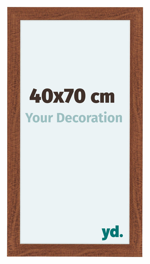 Como MDF Cornice 40x70cm Noce Davanti Dimensione | Yourdecoration.it