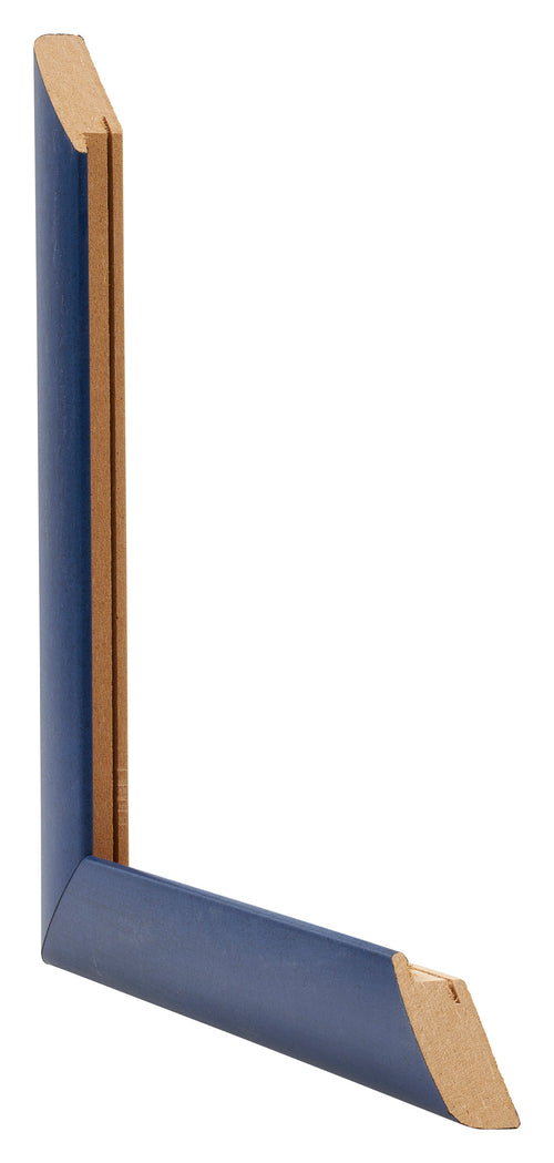 Como MDF Cornice 40x80cm Blu Scuro Spazzato Intersezione | Yourdecoration.it