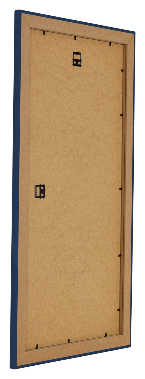 Como MDF Cornice 40x80cm Blu Scuro Spazzato Retro Obliquo | Yourdecoration.it