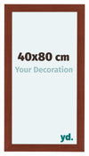 Como MDF Cornice 40x80cm Ciliegie Davanti Dimensione | Yourdecoration.it