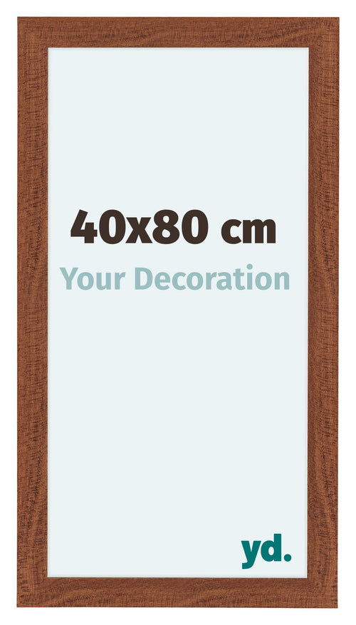Como MDF Cornice 40x80cm Noce Davanti Dimensione | Yourdecoration.it