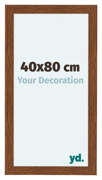 Como MDF Cornice 40x80cm Quercia Rustico Davanti Dimensione | Yourdecoration.it