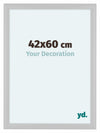 Como MDF Cornice 42x60cm Bianco Lucente Davanti Dimensione | Yourdecoration.it