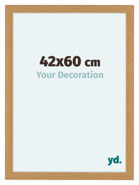 Como MDF Cornice 42x60cm Faggio Davanti Dimensione | Yourdecoration.it