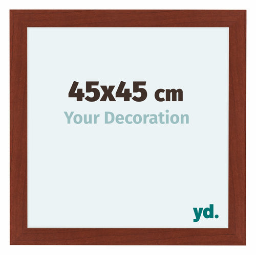 Como MDF Cornice 45x45cm Ciliegie Davanti Dimensione | Yourdecoration.it