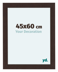 Como MDF Cornice 45x60cm Quercia Scura Davanti Dimensione | Yourdecoration.it
