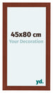 Como MDF Cornice 45x80cm Ciliegie Davanti Dimensione | Yourdecoration.it