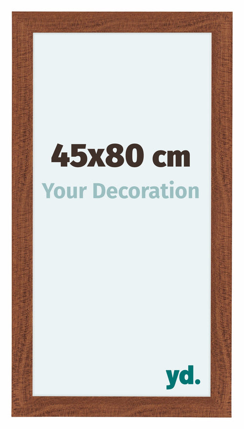 Como MDF Cornice 45x80cm Noce Davanti Dimensione | Yourdecoration.it