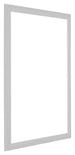 Como MDF Cornice 48x68cm Bianco Lucente Davanti Obliquo | Yourdecoration.it