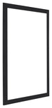 Como MDF Cornice 48x68cm Grana Di Legno Nero Davanti Obliquo | Yourdecoration.it